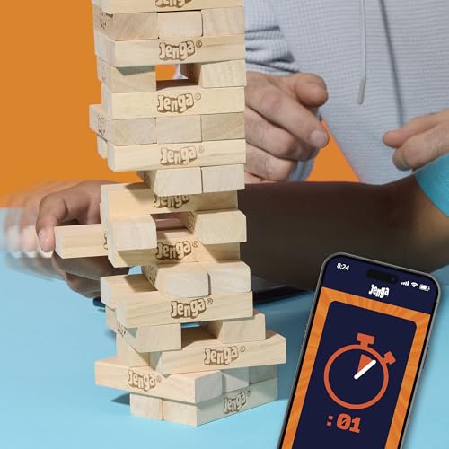 Hasbro Games Juego de Mesa Jenga Dado Digital