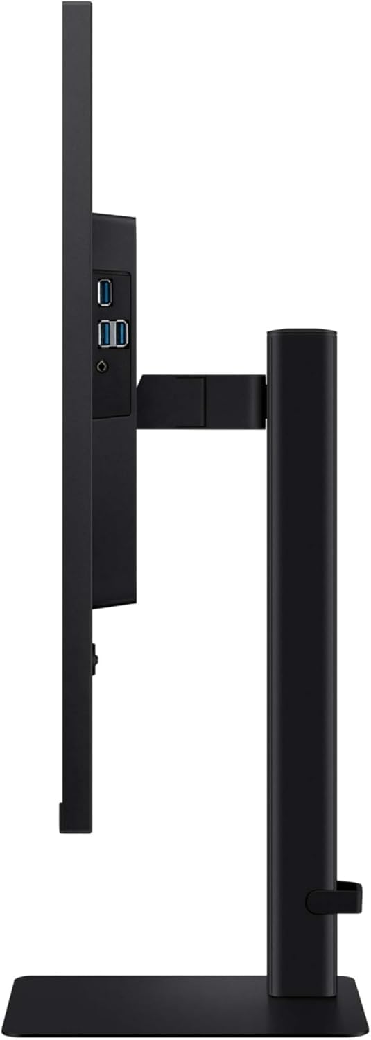 SAMSUNG Viewfinity S8 (S80D) Series Monitor de computadora de alta resolución 4K Uhd de 27 pulgadas Hdr10 multipuerto con puerto HDMI Displayport Usb-A soporte ajustable en altura Ls27D806Eanxgo 2024