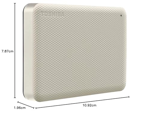 Disco Duro Externo Toshiba Canvio Advance Blanco 4 TB USB 3.0