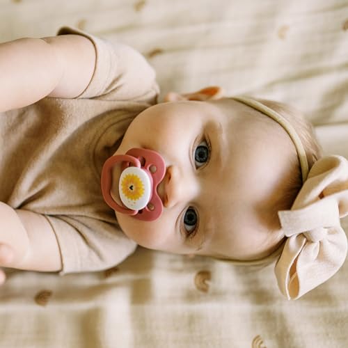 Chupetes Advantage Dr. Brown's Rosa 4-PK Etapa 1