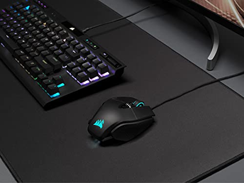 Corsair M65 RGB Ultra Ratón para Juegos FPS Personalizable - Sensor Óptico de 26.000 PPP Marksman, Conmutadores Ópticos, Hiperprocesamiento AXON, Control de Fusión de Sensores - Negro CH-9309411-NA2