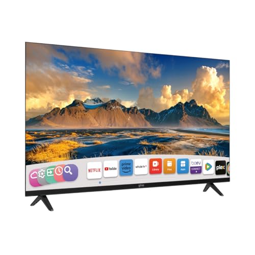 GHIA Pantalla Smart TV 40" Whale TV, Full HD, 3 HDMI, 2 USB, WiFi