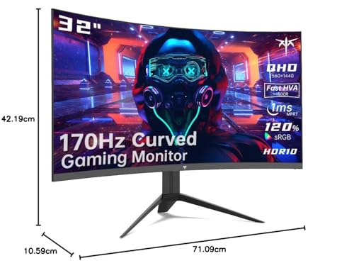 KTC - Monitor para videojuegos, vc1205 (H32S17)