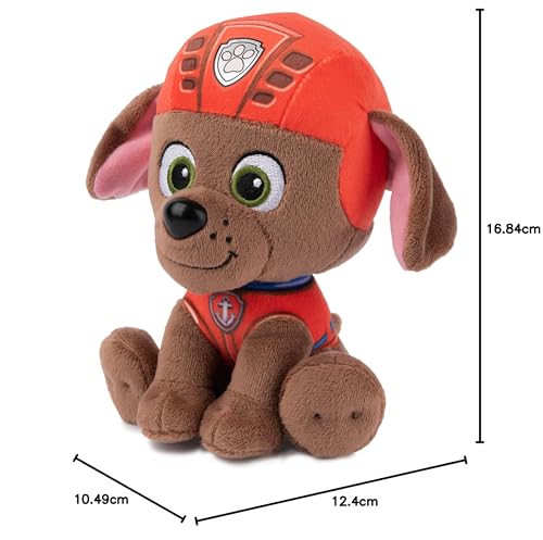 GUND Juguete de Peluche Oficial de la Patrulla Canina Zuma en Uniforme de Rescate acuático, Animal de Peluche para Edades de 1 año en adelante, 6 Pulgadas (los Estilos Pueden Variar)