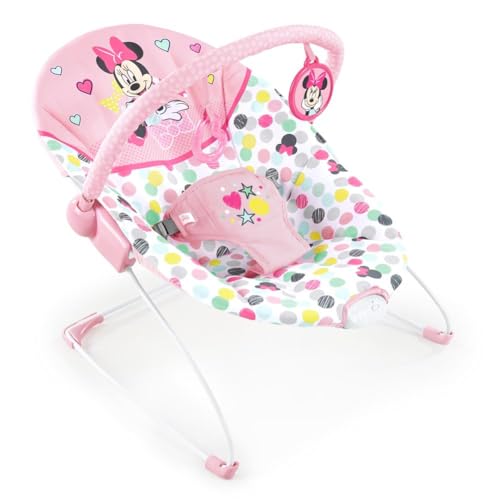 Disney Baby Mecedora Con Motivos De Lunares Y Minnie Mouse, Pink, Paquete De 2340.0 Grams