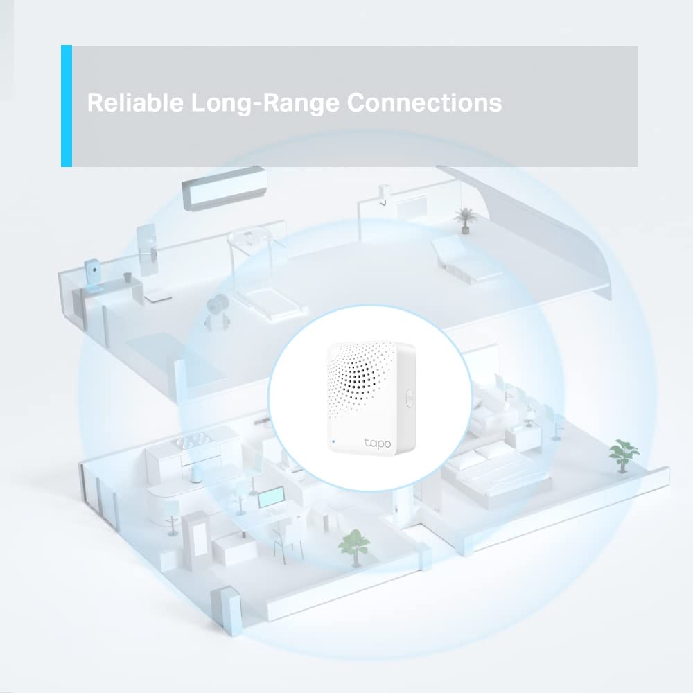 Tapo Hub con Sirena para T100-110 TP-Link H100