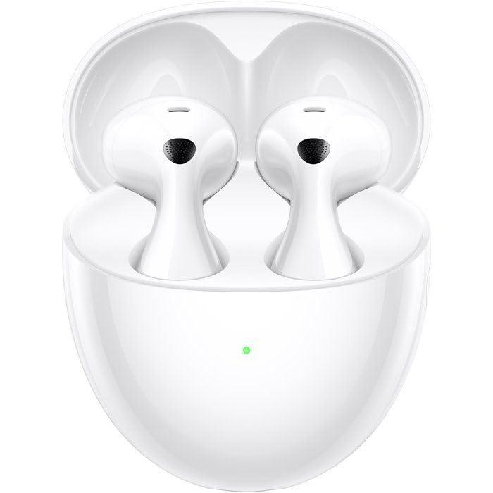 Auriculares Inalámbricos Huawei FreeBuds 6 Blanco con Sonido Verdadero de Doble Controlador y ANC de Ajuste Abierto