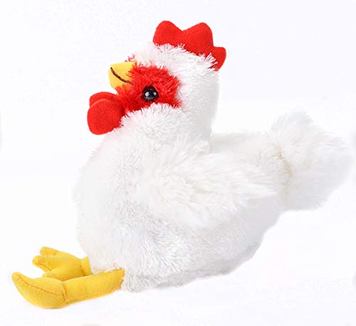 Muñeco de Peluche Wild Republic Pollo Suave y Blandito 18 cm Relleno Reciclado para Bebés
