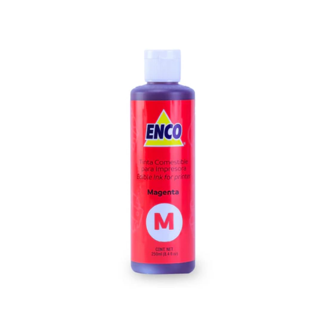 Kit Tintas Comestibles ENCO 250ml 4 Colores