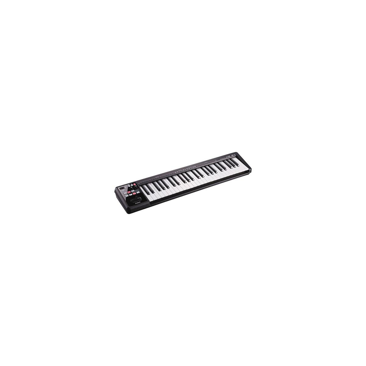 Teclado Controlador MIDI Roland Negro A-49-BK