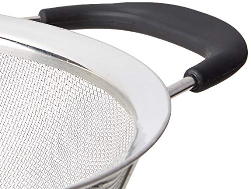 Colador Excelsteel Malla Fuerte con Mangos Santoprene 9 Pulgadas