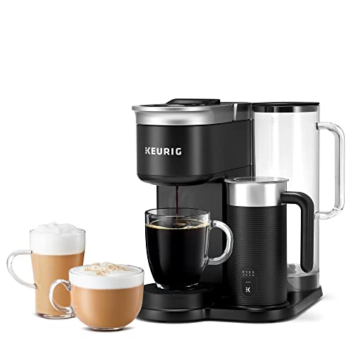 Keurig K-Cafe SMART - Cafetera para cápsulas K-Cafe, color negro