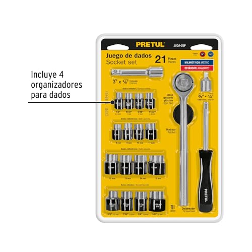 Juego de Autoclé Pretul JUDA-25P 25 Piezas