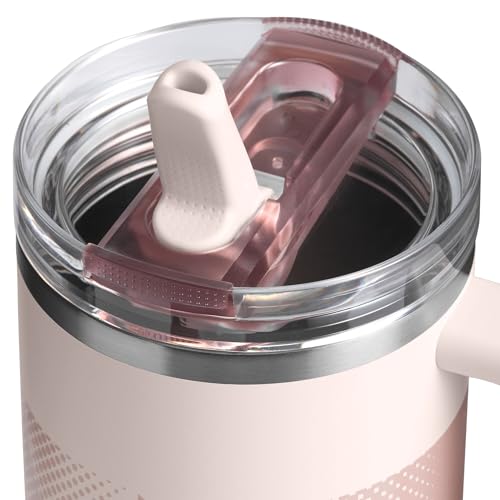 Vaso Stanley Quencher ProTour Acero Inoxidable con Pajita Abatible a Prueba de Fugas para Viajes