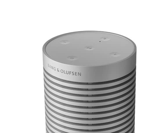 Bang & Olufsen Beosound Explore - Altavoz Bluetooth inalámbrico para Exteriores, IP67 a Prueba de Polvo e Impermeable, Niebla Gris
