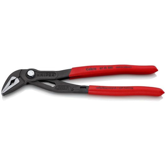 KNIPEX - 87 51 250 Tools - Cobra ES - Alicates de bomba extra delgados (8751250) 10 pulgadas