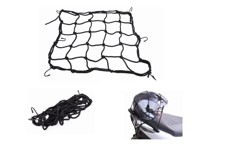Red Elástica Porta Bultos ENRED Negra para Moto