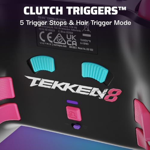Controlador Inalámbrico Pro BFG Victrix Tekken 8 PS4/PS5/PC Audio 3D Sony Modular 8 Edición