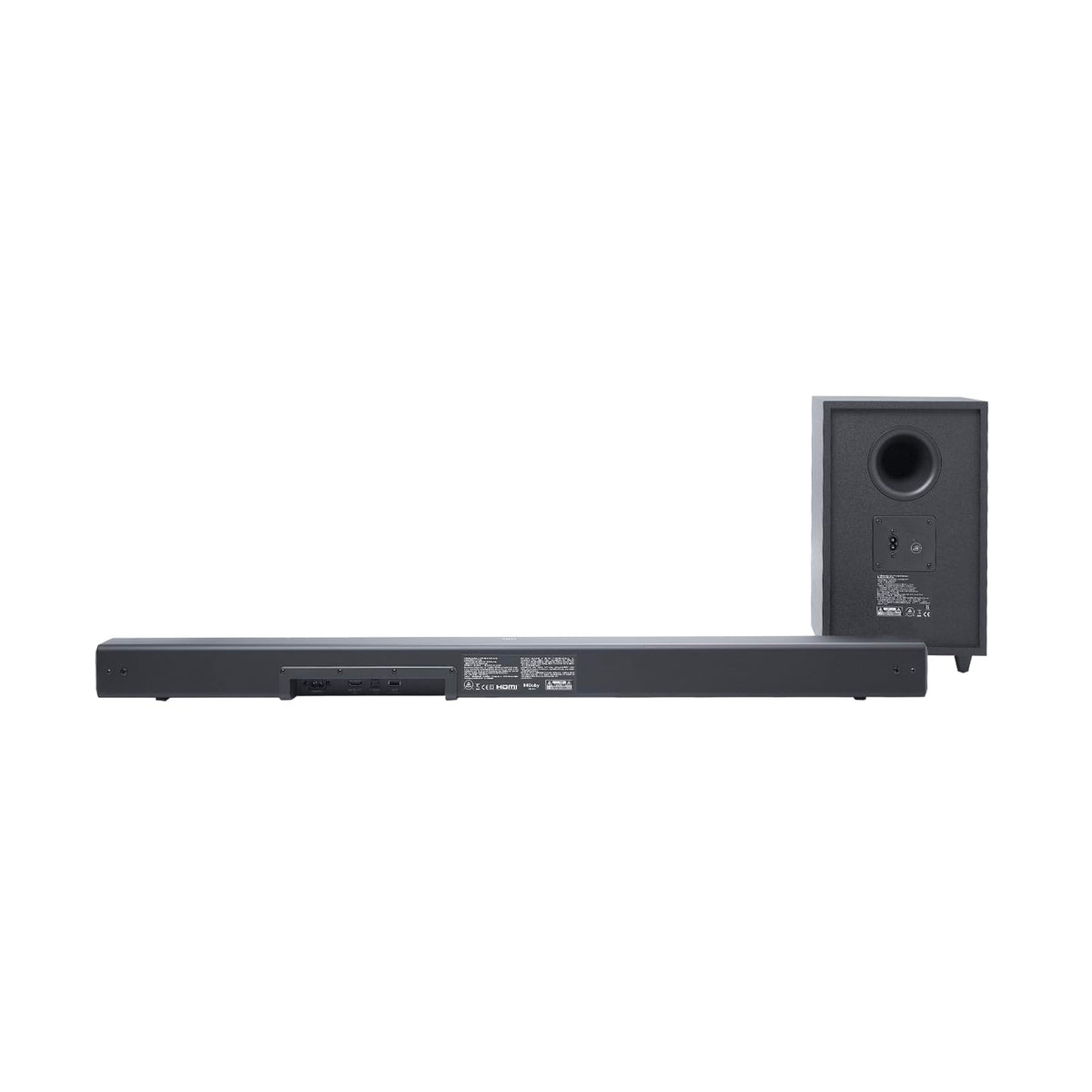 Barra de Sonido JBL Cinema SB550 Negro Bluetooth 3.1 con Subwoofer y Dolby Audio 250W HDMI eARC