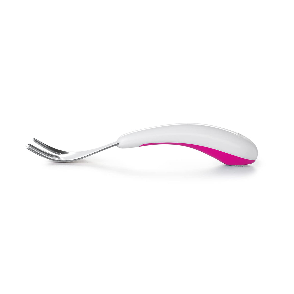 OXO Tot 6124100 Juego Tenedor y Cuchara, Acero Rosa, 2 Piezas