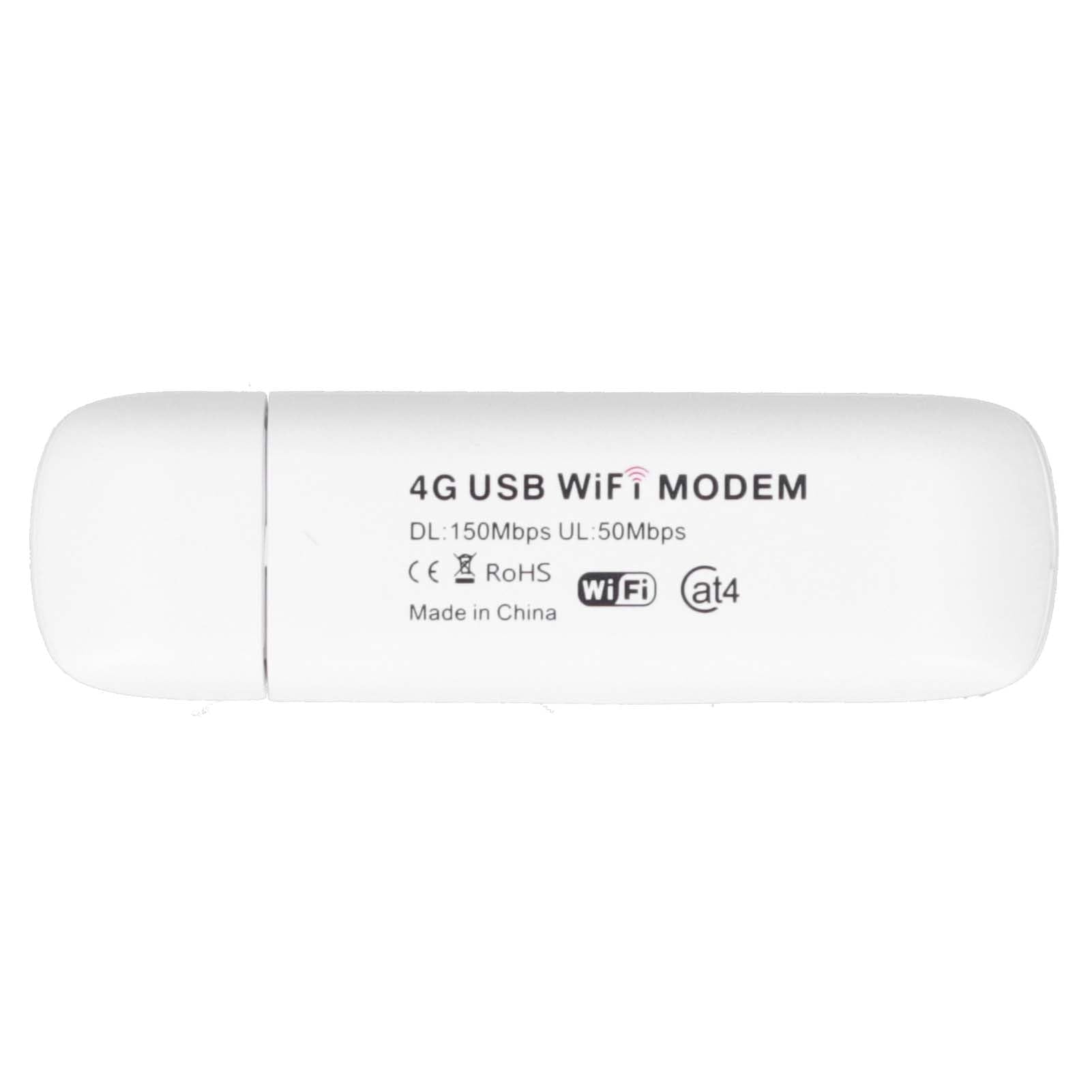 4G LTE Mobile WiFi Hotspot Desbloqueado - Enrutador Inalámbrico Universal Para Coche e Internet Portátil - Mini Dispositivo Con Ranura Para Tarjeta SIM - Soporte 4G/LTE FDD y TDD