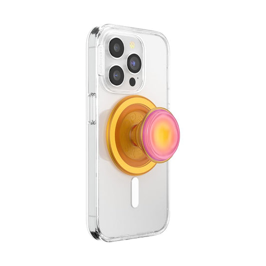 Agarre para Teléfono PopSockets Jelly Sunni Magnético Seguro y Compatible con Carga Inalámbrica