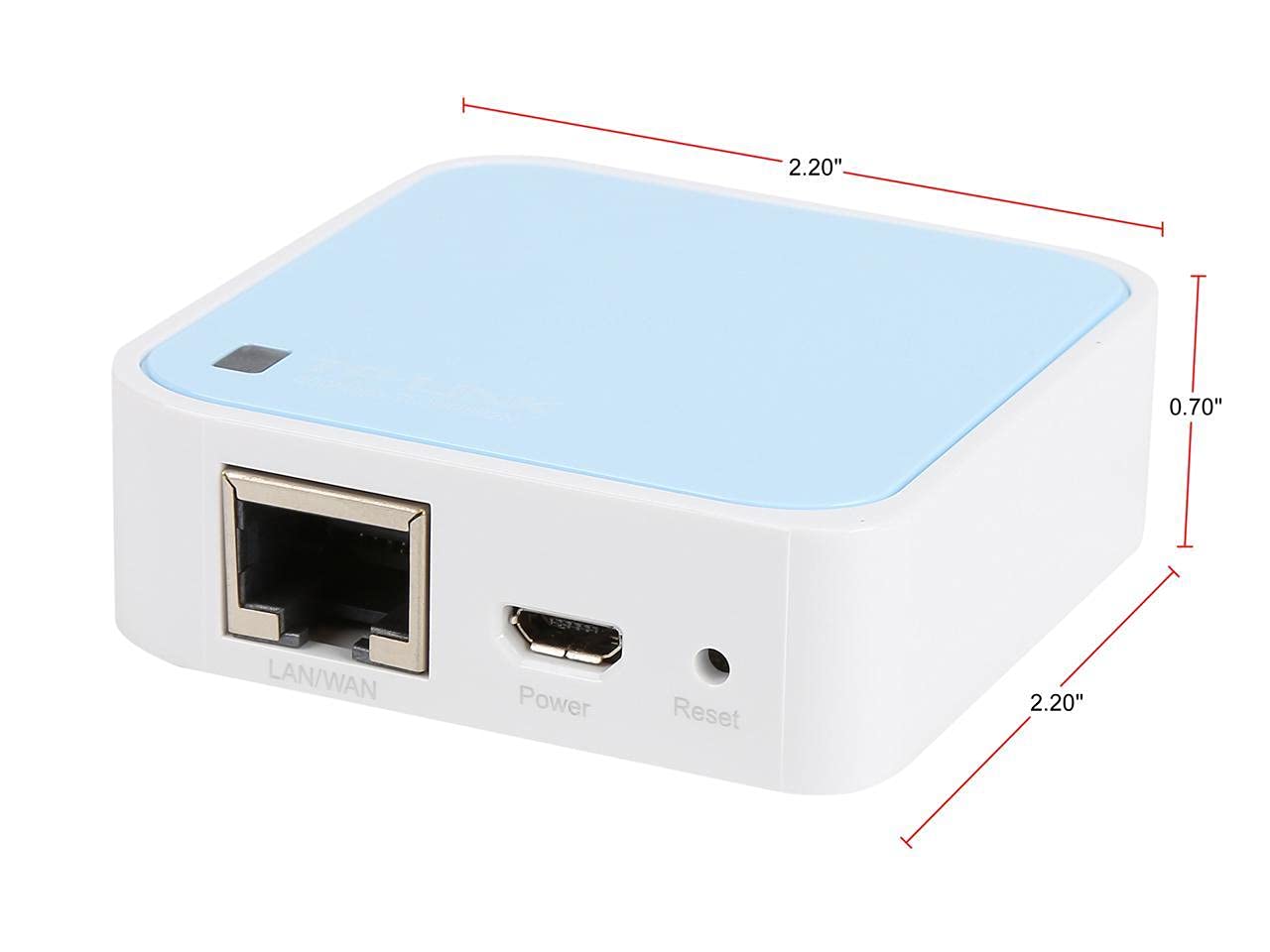 Router Nano TP-Link TL-WR802N inalámbrico