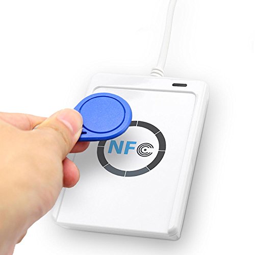 Lector y Grabador Inteligentes ACR122U RFID con SDK y 5 Tarjetas Mifare IC