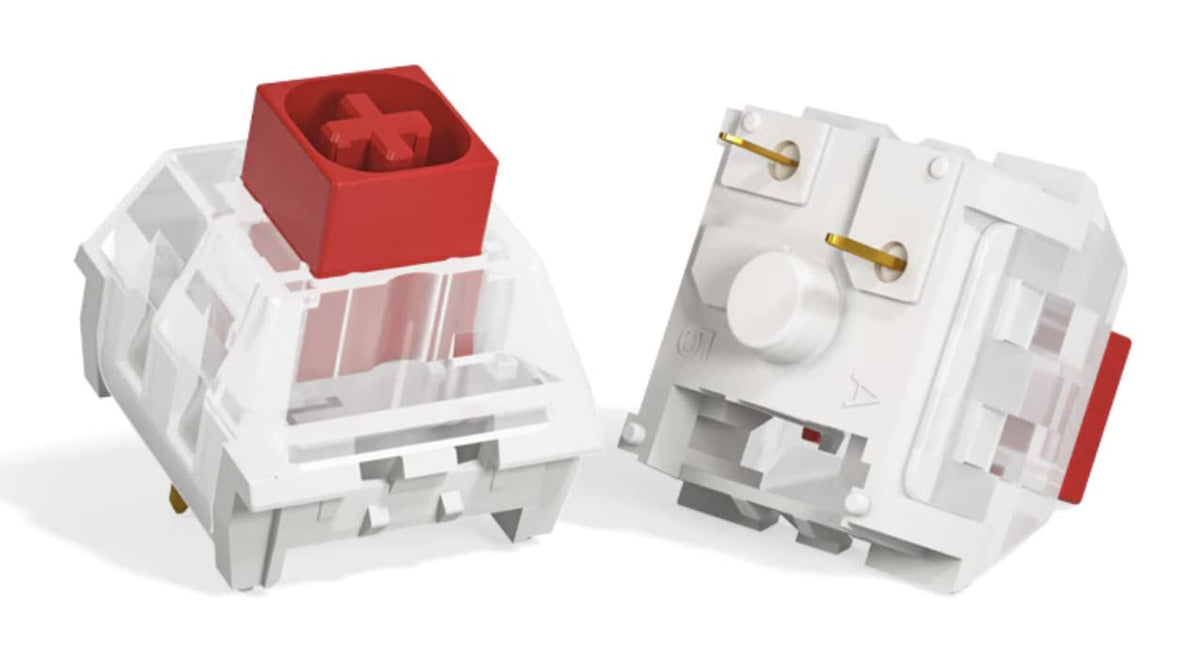 Switches para Teclados Mecánicos Ranked Kailh Box White para Juegos 10 Piezas