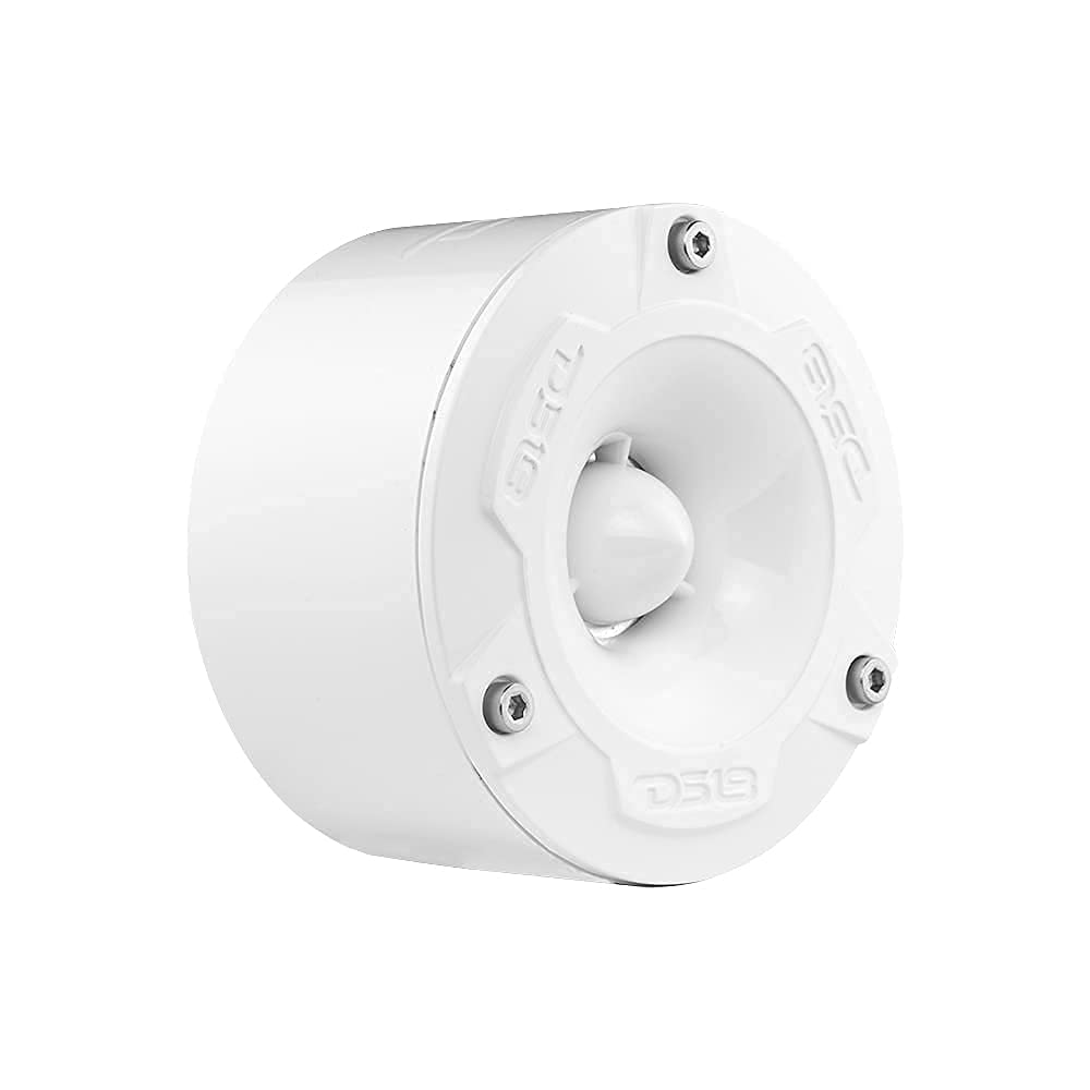 DS18 NXL-T1 Marine - Altavoz de agudos de aluminio impermeable VC de 240 W máximo, 4 ohmios, cruce integrado, ideal para barcos, deportes de motor, motocicleta, ATV UTV (2 altavoces resistentes al
