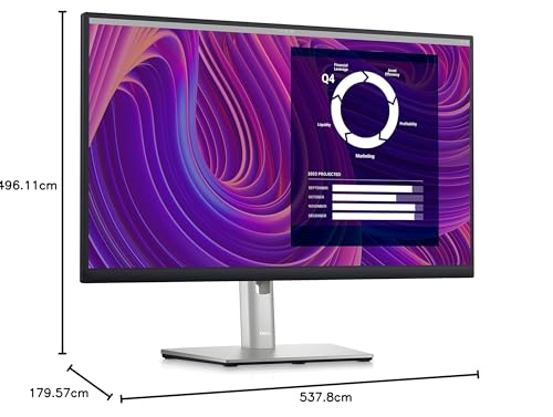 Dell Monitor para Productividad 24" P2423D QHD HDMI DP USB 60Hz