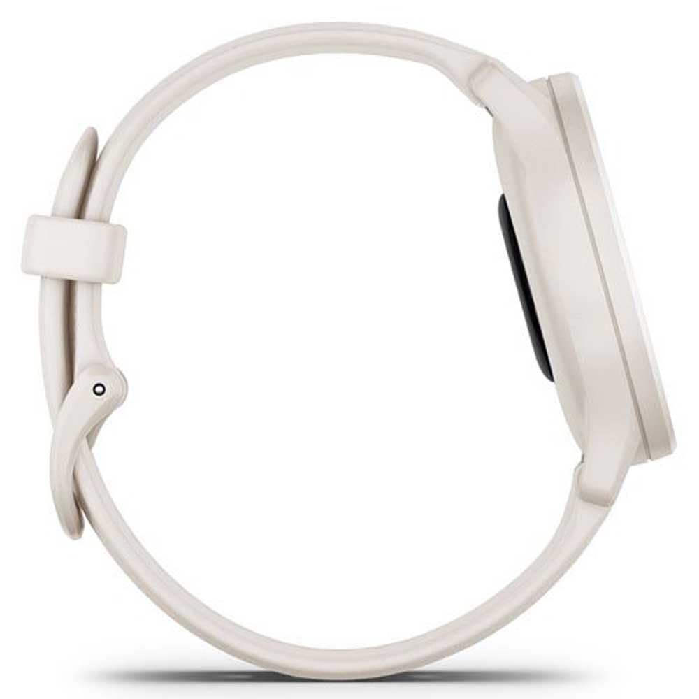 Garmin vivomove Sport, Reloj Inteligente híbrido, características de Salud y Bienestar, visualización táctil, Color Blanco