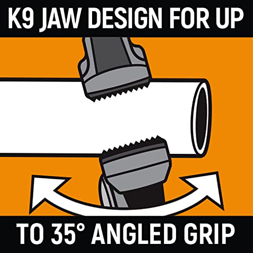 GEARWRENCH PITBULL K9 V-Jaw - Alicates de doble material para lengüeta y ranura - 82173C