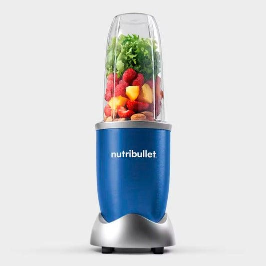 Nutribullet Licuadora Electrica, Picadora Pro 900 Watts 32Oz Mod. RNB9-0401 RENOVADA (Azul)