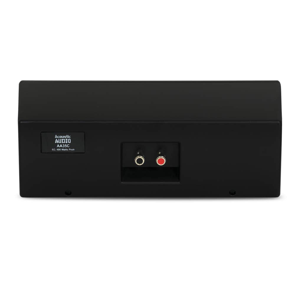 Altavoz Central Goldwood Estantería Negra 3 Vías 400W para Interiores