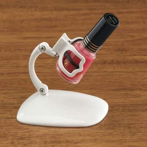 Grip & Tip Soporte para esmalte de uñas, antideslizante, no se ensucia, perfecto para bricolaje y uñas, Paquete de 2