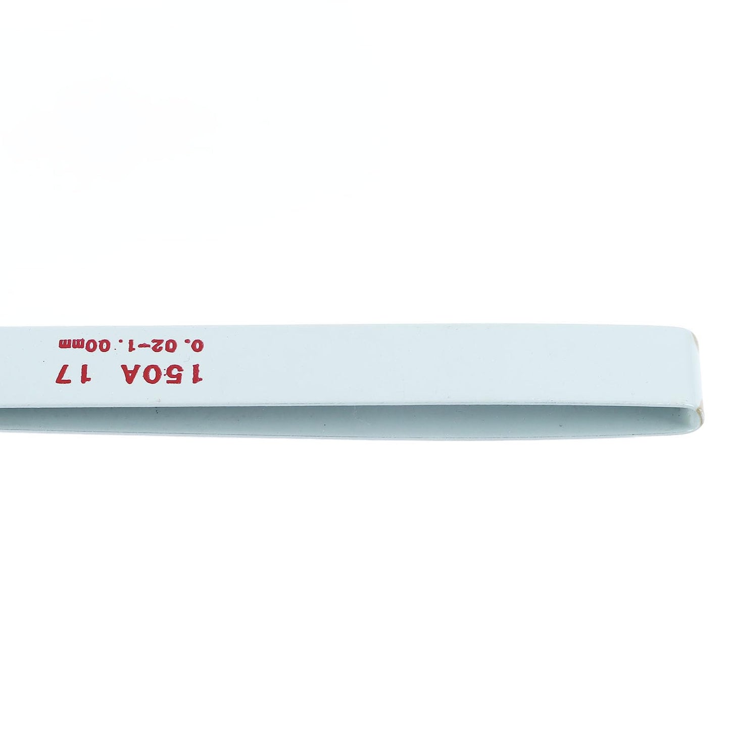 Galga de Espesores Métrica Galga de Espesores de Acero Inoxidable de 0,02 a 1,0 Mm Galga de Espesores de 17 Hojas Juego de Galga de Espesores Portátil para Medir el Ancho/espesor