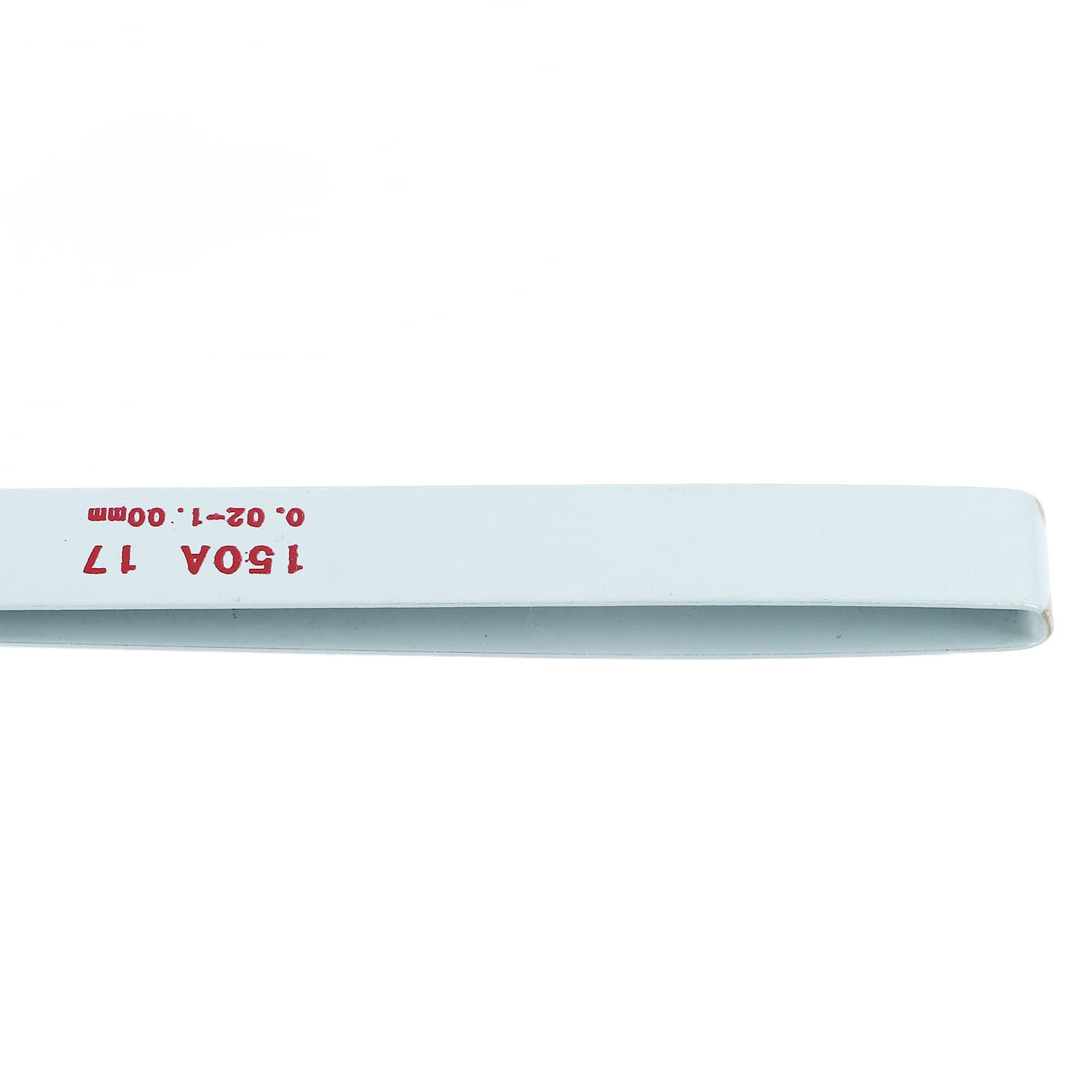 Galga de Espesores Métrica Galga de Espesores de Acero Inoxidable de 0,02 a 1,0 Mm Galga de Espesores de 17 Hojas Juego de Galga de Espesores Portátil para Medir el Ancho/espesor