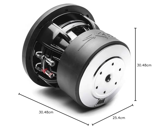 Skar Audio ZVX-8 D4 Dual 4 Ω SPL Subwoofer 900W RMS