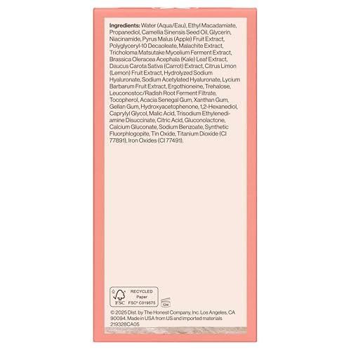 HONEST BEAUTY Daily Green Juice Antioxidant Super Serum by Honest for Unisex - 1 oz Serum