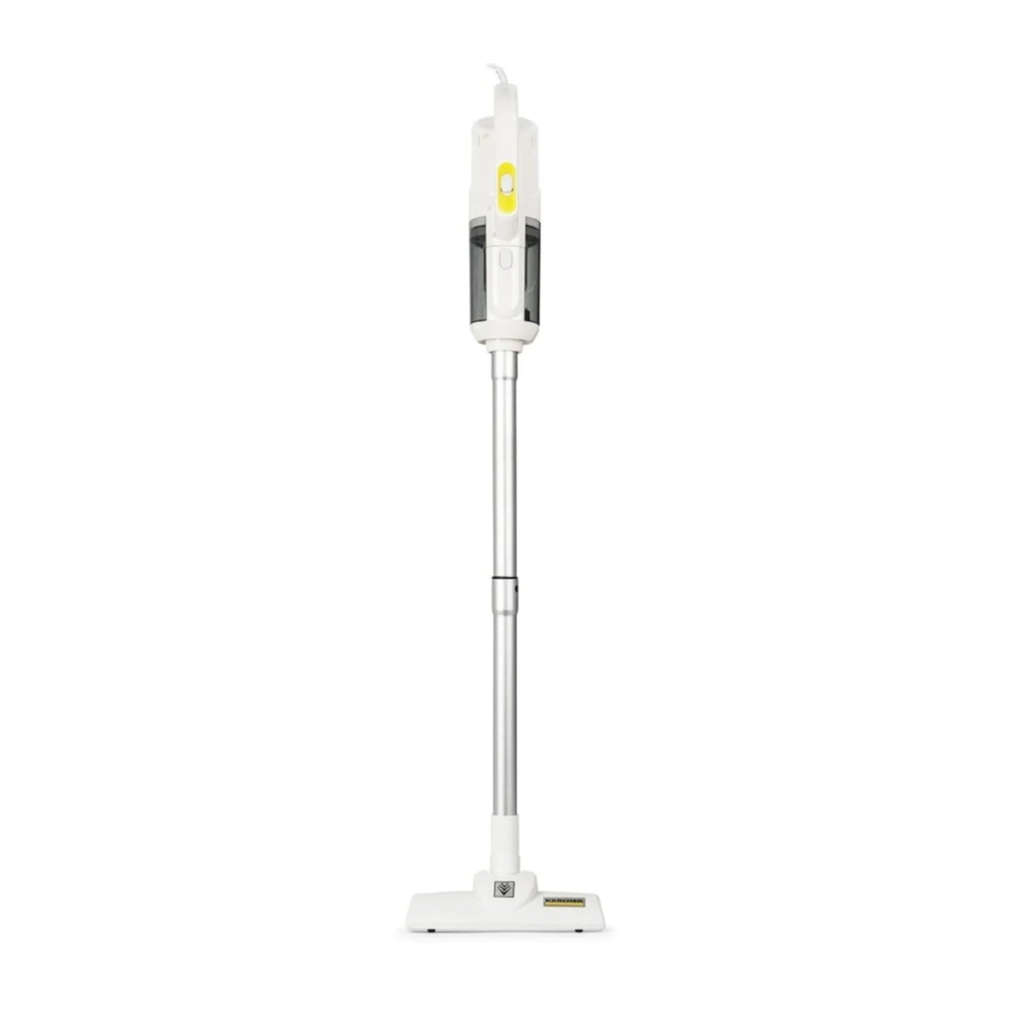 Kärcher Aspiradora Vertical 2 en 1, Tubo de Extension para Lugares de dificil Acceso, Blanco, Modelo VCL-2