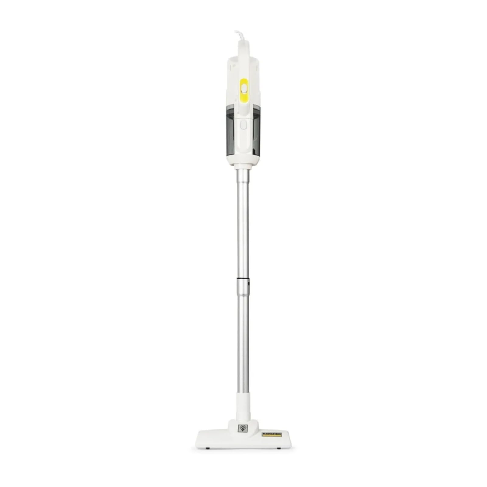 Kärcher Aspiradora Vertical 2 en 1, Tubo de Extension para Lugares de dificil Acceso, Blanco, Modelo VCL-2