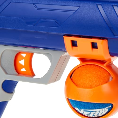Lanzador de Pelotas de Tenis de 16 Pulgadas Nerf Dog Medio Compacto