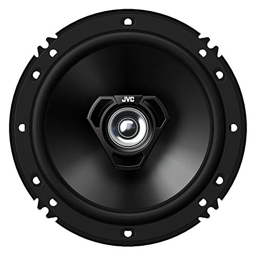 JVC CS-DF620 bocinas para carro, medida de 6.5 pulgadas, potencia por par, 150 W cada uno, rango completo, 2 vías, se venden en pares, color negro