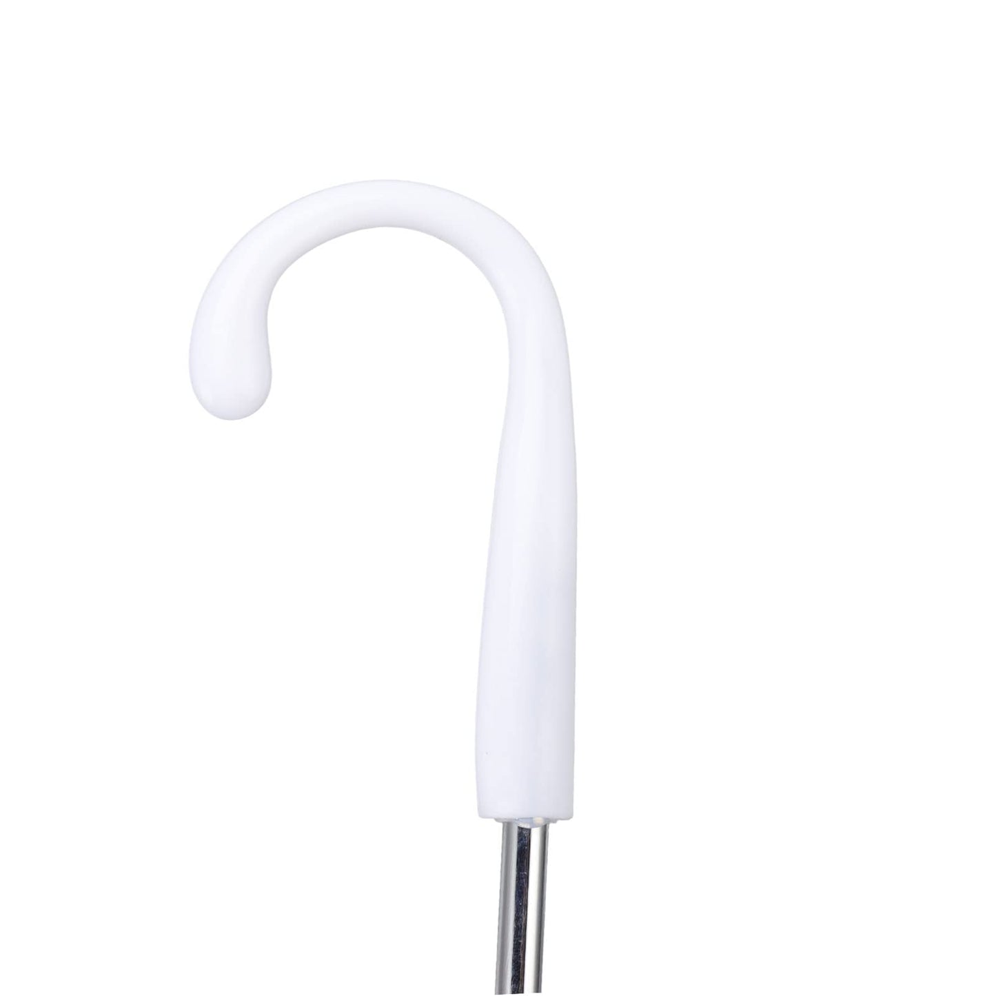 TANM Paraguas de Sombrilla de Encaje Blanco, Paraguas de Sombrilla de Encaje Aspecto Elegante en J de Plástico para Boda
