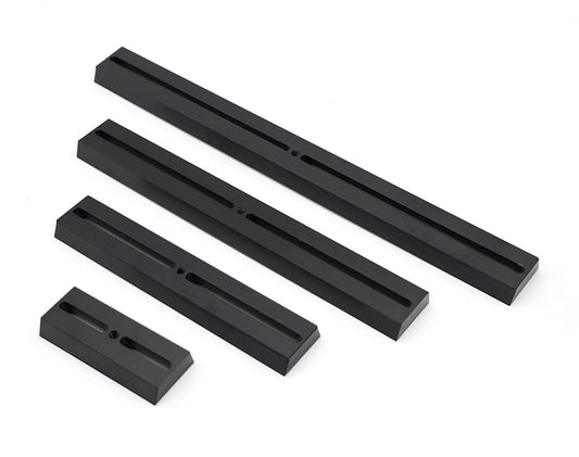 StarPal Placa de montaje para telescopio de cola de milano, 10 cm, 21 cm, 30 cm, 40 cm, para trípode ecuatorial, versión larga, prismáticos, placa negra de 75 °, tamaño estándar (10 cm)
