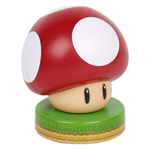 Nintendo - Super Mario :: Super Mushroom (super hongo) #002 :: Lampara Coleccionable