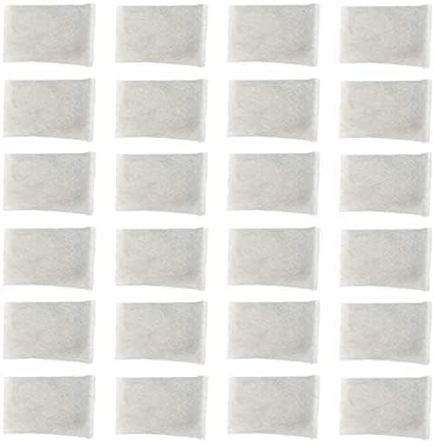 Green Piece® - Paquete de 24 filtros de destilador hechos de carbón activado. Funciona muy bien para Megahome y muchos otros destiladores de encimera, fabricado en Estados Unidos