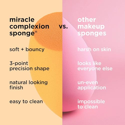 Real Techniques, Everyday Essentials, Set de Brochas de Maquillaje con Esponjas Multifuncionales, Kit de Accesorios Esenciales, Juego de Brochas para Maquillar Ojos, Mejillas y Rostro, 6 piezas