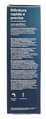 Barbero Philips Beardtrimmer Series 3000 Lift & Trim 10 Posiciones